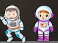 Spel Galactische zoektocht: zoek astronaut Glenn  online