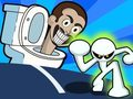 Spel Stickman versus Skibidi-toilet  online