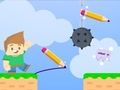 Spel Avonturen Thomas: Tekenen en wissen  online