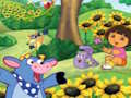 Spel Dora vindt verschillen  online