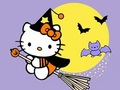 Spel Kleurboek: Kitty Halloween  online