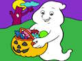 Spel Halloween-kleurboek  online