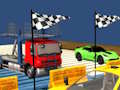 Spel Onmogelijke baanauto-stuntracegame  online