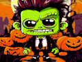 Spel Franky & Vampire Halloween-puzzel  online