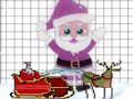 Spel Gemakkelijk kleuren Kerstman  online