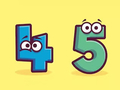 Spel Kleurboek: Nummer 4-5  online