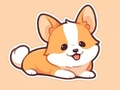 Spel Kleurboek: Corgi  online