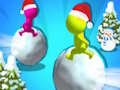 Spel Sneeuwbal. io - Kerststrijd  online