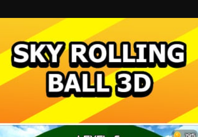 Spel Sky Stunts rollende bal 3D  online