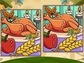 Spel Thanksgiving Zoek de verschillen  online