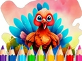 Spel Kleurboek: Fijne Thanksgiving  online