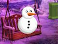 Spel Wintersneeuwman ontsnappingsspel  online