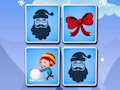 Spel Winter geschud kaartgeheugen  online