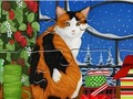 Spel Legpuzzel: Kerstkat  online