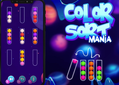 Spel Kleursorteermanie  online