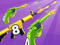 Spel Voeg 2048 Gun Rush samen  online