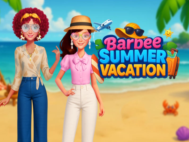Spel Barbee zomervakantie online