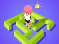 Spel Puzzel doolhof ontsnappen  online