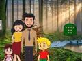 Spel Familie-ontsnapping uit het bos  online