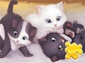 Spel Legpuzzel: katten spelen  online