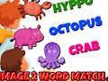 Spel Afbeelding naar woord match  online