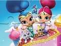 Spel Legpuzzel: glans en glans  online