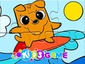 Spel Legpuzzel: surfen in de zee  online