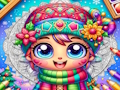 Spel Kerst Mandala kleurboek  online