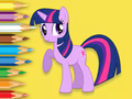 Spel Kleurboek: kleine pony  online