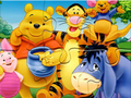 Spel Legpuzzel: Winnie met vrienden  online