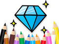 Spel Kleurboek: Shining Diamond  online