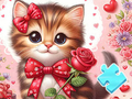 Spel Legpuzzel: Strik Kat  online