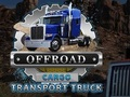 Spel Offroad vrachttransportwagen  online