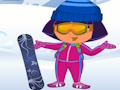 Spel Dora Ski Winter-aankleding  online