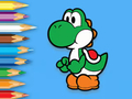 Spel Kleurboek: Yoshi vistijd  online