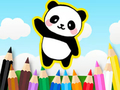 Spel Kleurboek: Schattige Panda  online