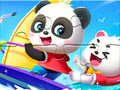 Spel Legpuzzel: Babypanda zeilen  online
