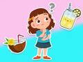 Spel Kinderquiz: Wat wil je drinken?  online