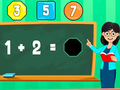 Spel Kinderquiz: laten we enkele wiskundige vergelijkingen leren 2  online
