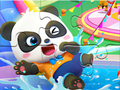 Spel Legpuzzel: Baby Panda Waterpark  online