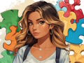 Spel Glijdende anime-puzzel  online