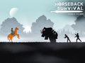 Spel Overleving te paard Zombies ontsnappen  online