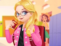 Spel Blonde Sofia terug naar school  online