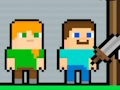 Spel Alex en Steve Adventures redden  online