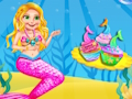 Spel Zeemeermin glittertaartmaker  online