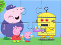 Spel Legpuzzel: Peppa-robot  online
