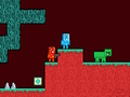 Spel Vuur- en waterblokman  online