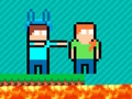 Spel Pixelgevecht omhoog  online