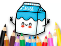 Spel Kleurboek: Melk  online