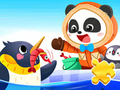 Spel Legpuzzel: Baby Panda Antarctische Tour  online